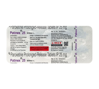 Patinex 25 Tablet