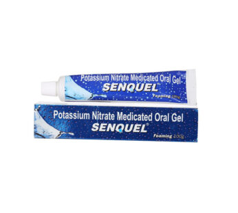 Senquel Foaming Medicaled Oral Gel 100gm