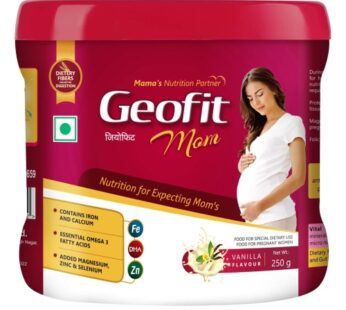 Geofit Vanilla Flavoured Mom Protein Powder For Pregnant Women 250g