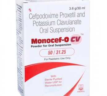 Monocef O CV 50/31.25 Dry Syrup 30ml
