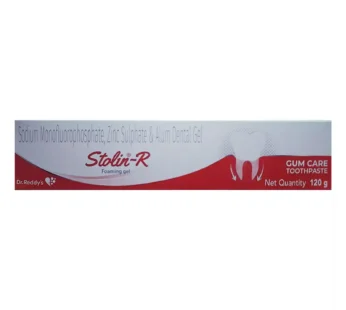 Stolin R Dental Gel Toothpaste 120 gm