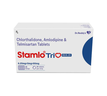 Stamlo Trio 80/6.25 Tablet