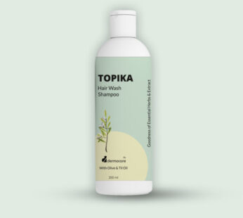 Topika Hair Wash Bottle Of 200ml Shampoo