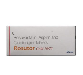 Rosutor Gold 10/75/75 Capsule