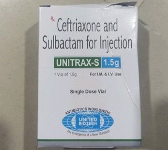 Unitrax S 1000 mg/500 mg Injection