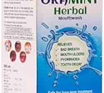 Oramint Herbal Mouth Wash 200ml
