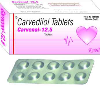 Carvenol 12.5mg Tablet