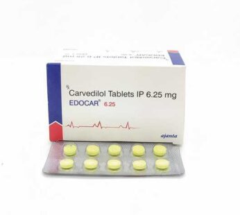 Edocar 6.25mg Tablet
