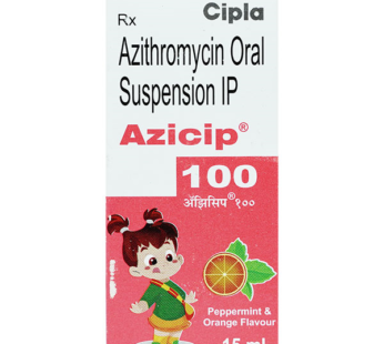 Azicip 100mg Oral Suspension 15ml