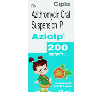Azicip 200mg Oral Suspension 15ml