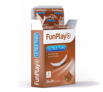 Funplay Ultrathin Chocolate 3 PCS