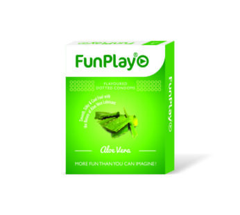 Funplay Aloevera Dotted Condom 3PCS