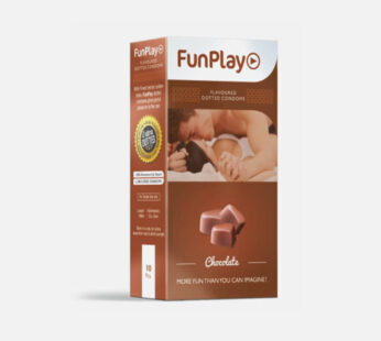 Funplay Chocolate Dotted Condom 10 PCS
