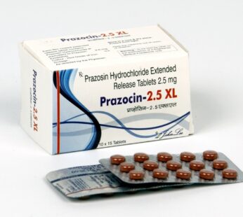 Prazocin 2.5mg Tablet XL
