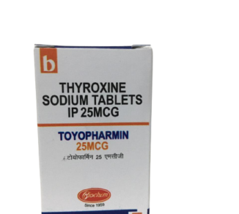 Toyopharmin 25mcg Tablet