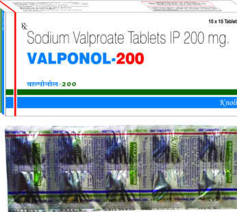 Valponol 200mg Tablet
