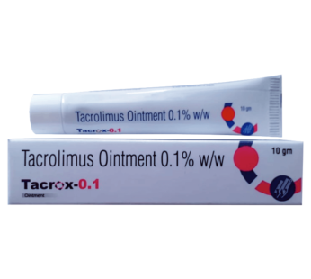 Tacrox 0.1% Ointment 10 gm