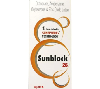 Sunblock 26 Lotion 60ml