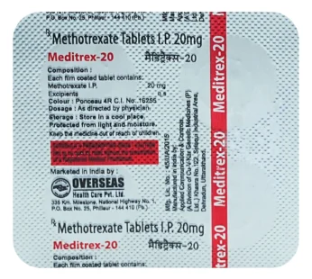 Meditrex 20 Tablet