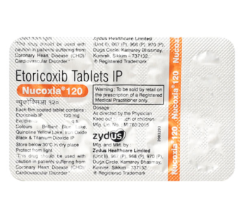 Nucoxia 120 Tablet
