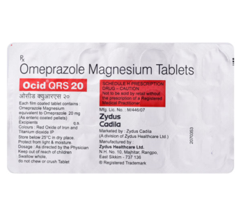 Ocid Qrs 20 Tablet