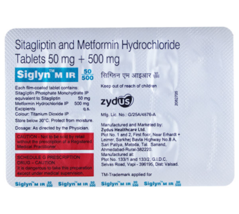 Siglyn M Ir 50/500 Tablet