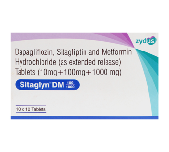 Sitaglyn Dm 100/1000 Tablet