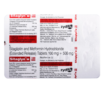 Sitaglyn M 100/500 Tablet