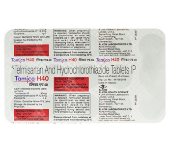 Tamica H 40 Tablet